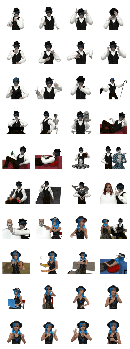 Barber shootie stickers
