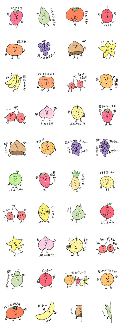 Talkative fruit