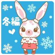 Flower Bunny Winter version