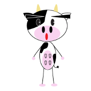 Moody Cow Gyu-ichi Daily Sticker