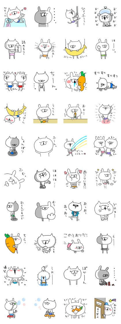 Miscellaneous too rabbit and cat. again