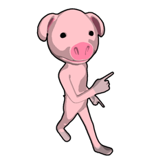 ジェスチャー豚
