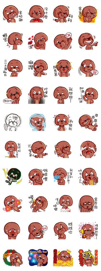 Super funny Poodle-TW