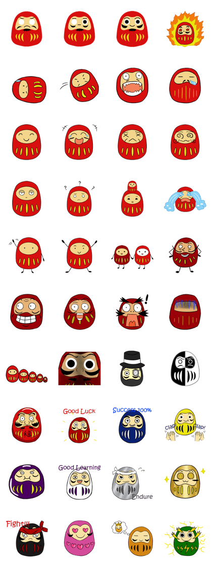Daruma Doll (Rocking doll)