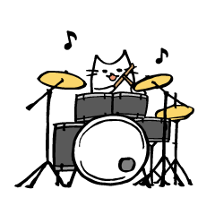 Drummer of cat 2