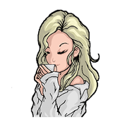 Elegance girl vicissitudes of life
