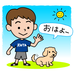 Kota and Dachs stickers
