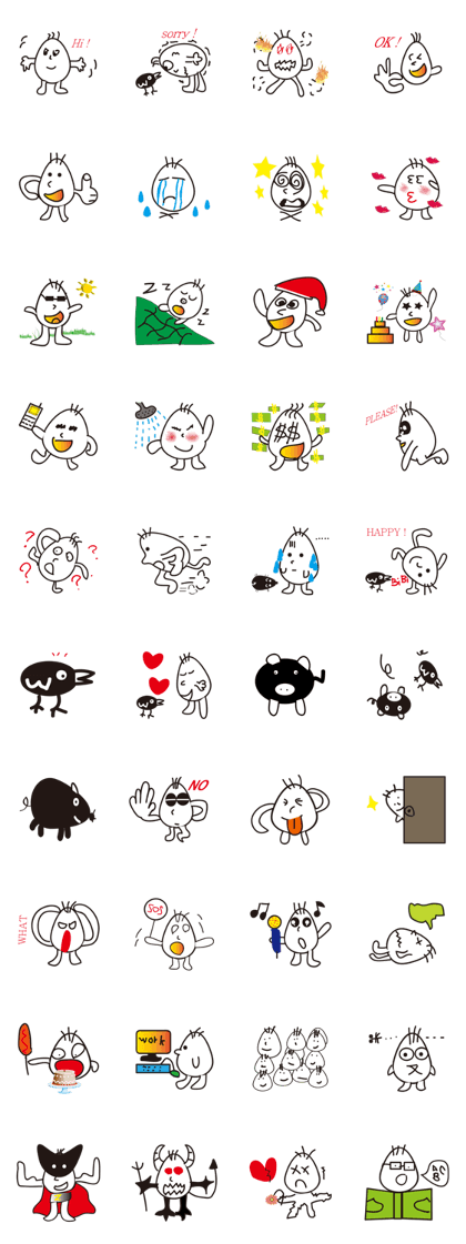 egg person