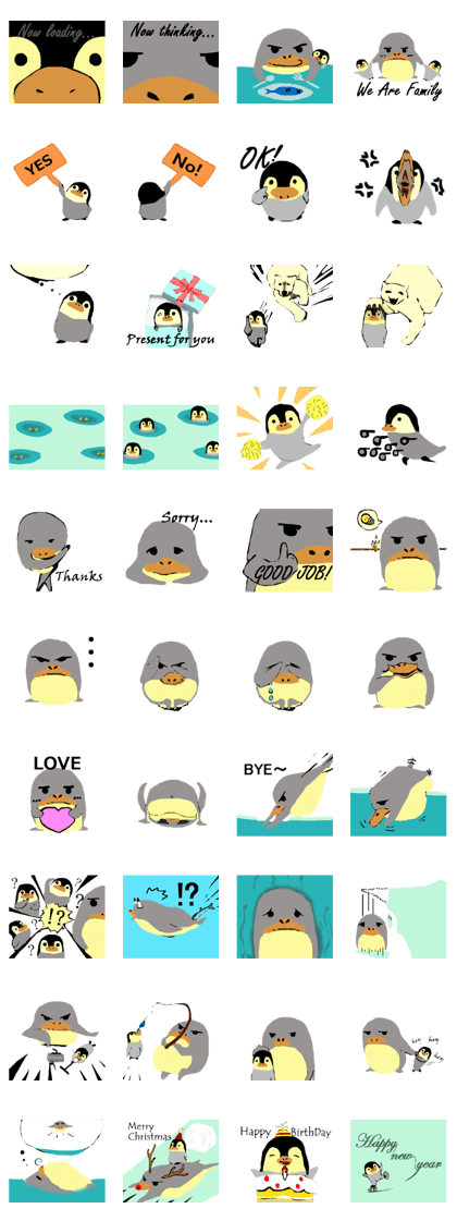 The penguin being scornful eyes 2