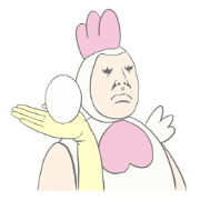 Kawaii rooster