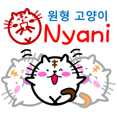 원형 고양이 Nyani [한국판]