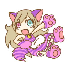 Cheshire cat Girl