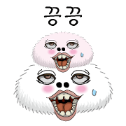 White spherical moss Korean version