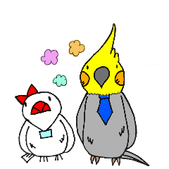 オカメ上司と文鳥社員 Line スタンプ Line Store オカメ上司と文鳥社員 Line スタンプ Line Store