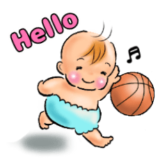 babies basketball 