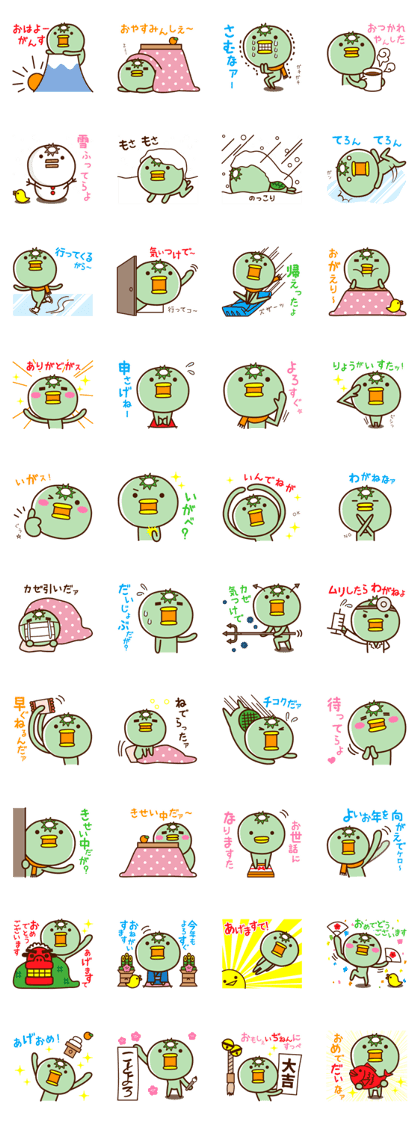 Kappa of the Iwate dialect 3rd