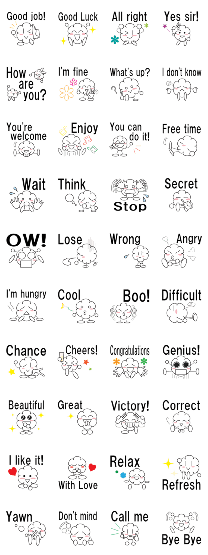 Enjoy the English Large Font 2