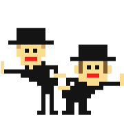 Men in black comes and speak something.