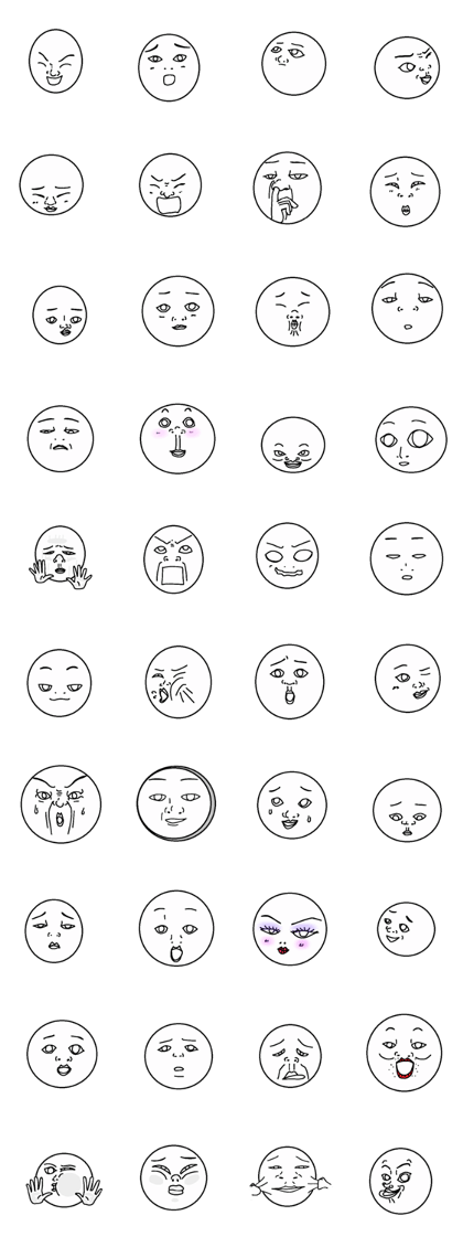 Funny face Pictorial book3