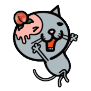 Ears peach cat
