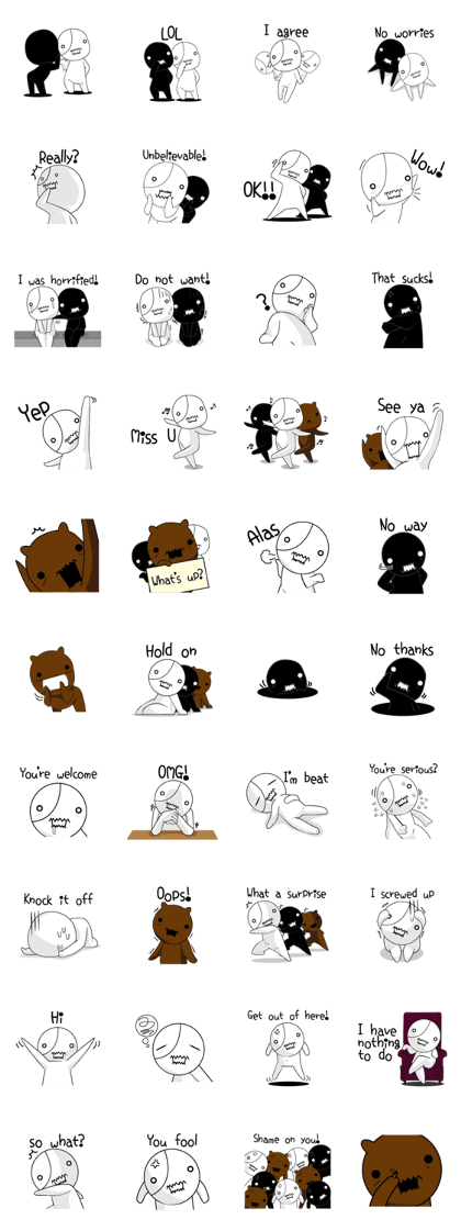Black and white sometimes bear(Eng)