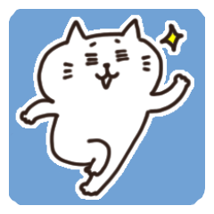 Easy to use cat stickers (joke mix)