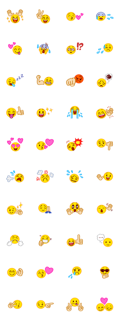 Hand Drawn Smileys