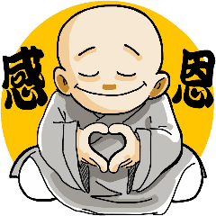 The happy young monk-(3)