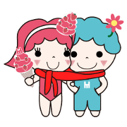 The cute daily lives of "Shoe" and "Toe"