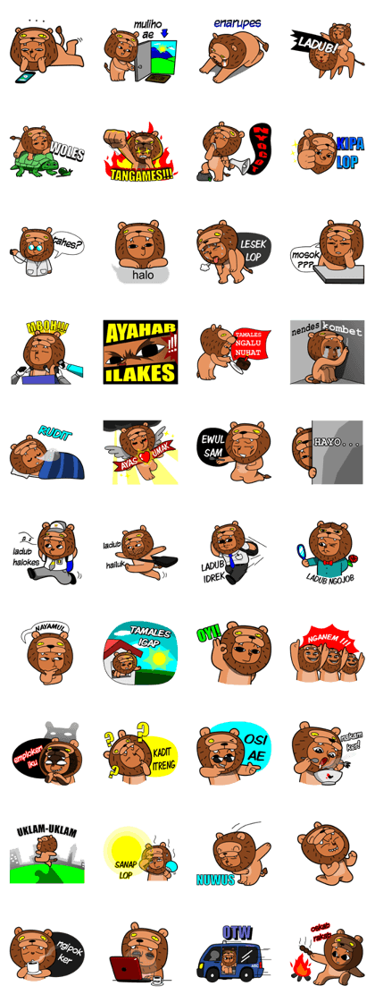 Singoman the Lion-Man from Malang