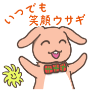 Anytime, smiling face rabbit Anytime, smiling face rabbit