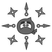 Ning-Ning Ninja-san Sticker