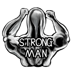 Strong Men Muscle