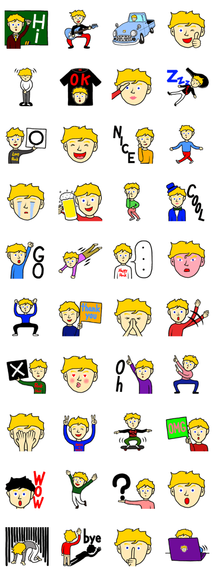 Golden Hair Color Rockstar