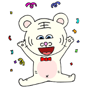 White tiger NEHO & BECKY's daily life