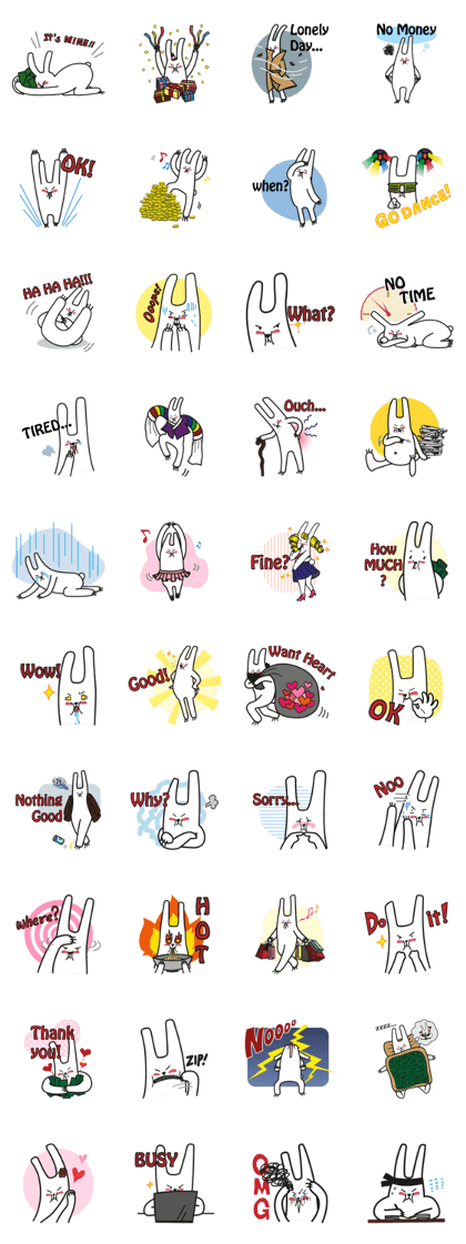 The greedy rabbit, Greebit.