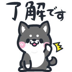 動く クロ豆柴くんのスタンプ 敬語 Line スタンプ Line Store 動く クロ豆柴くんのスタンプ 敬語 Line スタンプ Line Store