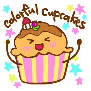 colorful cupcakes colorful cupcakes