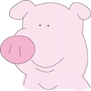 Lovely Pigs sticker Lovely Pigs sticker