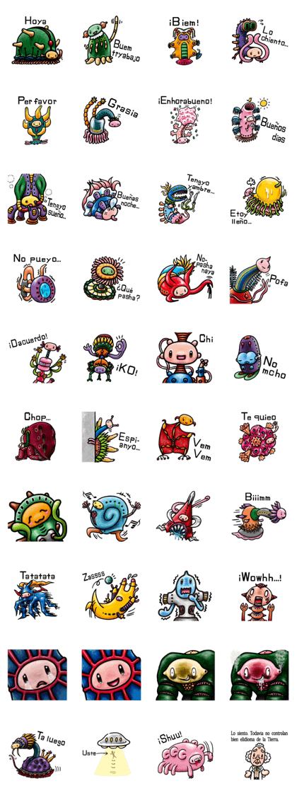 Aliens With Grammar Mistakes ES ver.