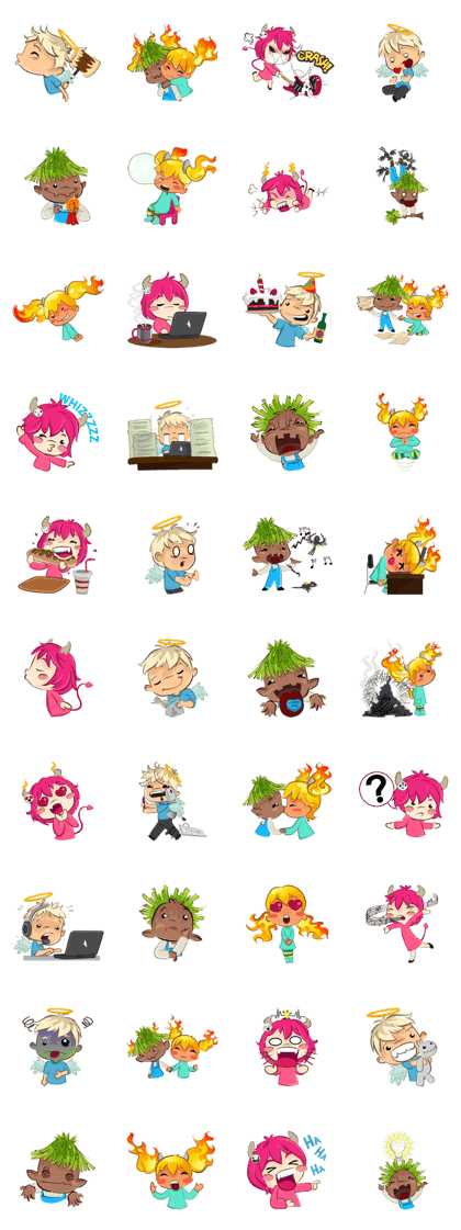 Four Funny Friends Four Funny Friends