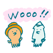 Traveler's octopus and squid 2 Traveler's octopus and squid 2