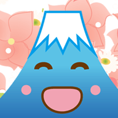 Lucky Japanese Words And Mt Fuji Line Stickers Line Store