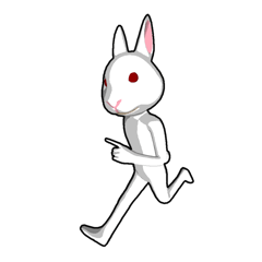 Gesture rabbit