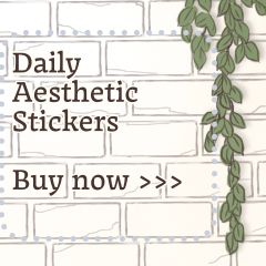 Daily Aesthetic Message Stickers