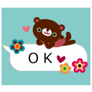 sticker of the balloon bear2/New sticker of the balloon bear2/New