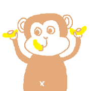 Like the one of the jocular ape