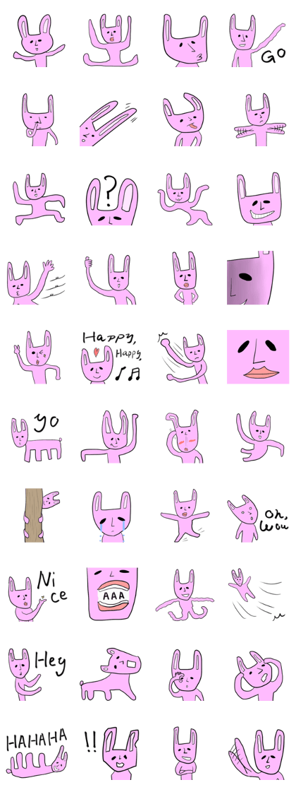 Creepy bunny