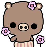 A pig living a simple life