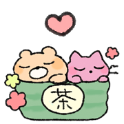 Pink Cat Sticker